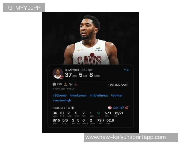 米切尔短暂出战18分钟表现平平贡献7分1板2助2断展现潜力